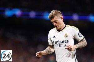 El Real Madrid se prepara para el último partido de Kroos