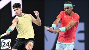 Rafa Nadal y Carlos Alcaraz, en busca del título en Roland Garros ante la incertidumbre.