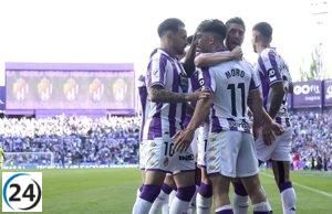 El Real Valladolid asegura su ascenso a Primera con dos goles milagrosos.
