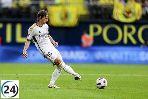Modric anhela retirarse en el Real Madrid.