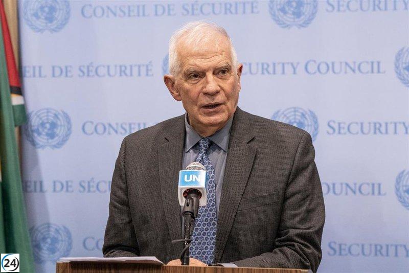 La Autoridad Palestina elogia a Borrell por su apoyo a la solución de dos Estados.