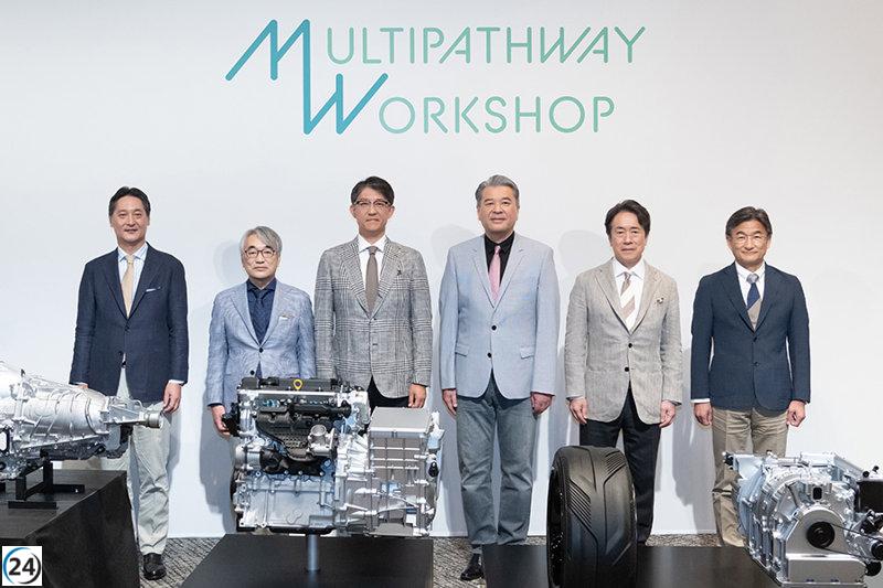 Grandes marcas japonesas revelan inovadores motores para coches eléctricos con hidrógeno liquido.