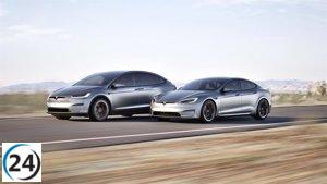 Tesla introduce el nuevo color 'Plateado Lunar' en sus Model S y Model X, ampliando su oferta de pintura exterior.