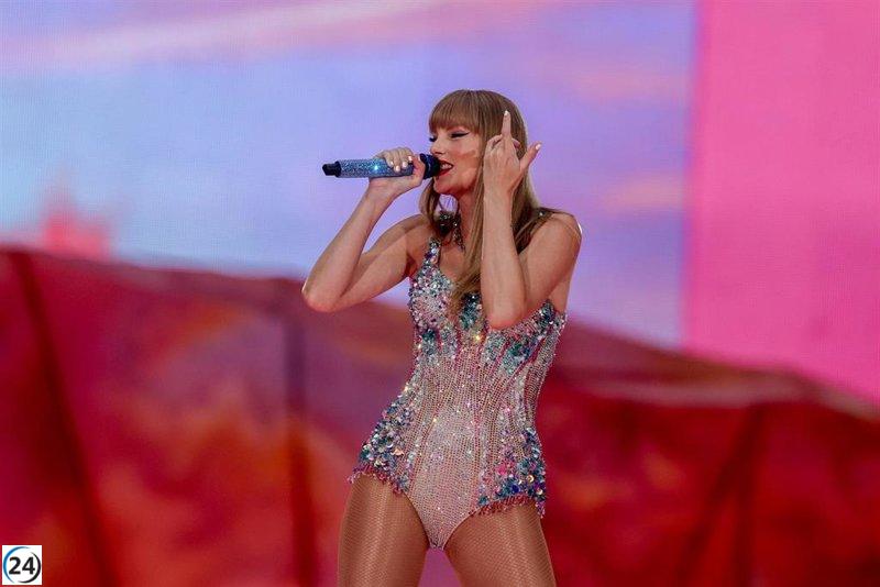Taylor Swift arrasa en el Bernabéu ante más de 50.000 seguidores.