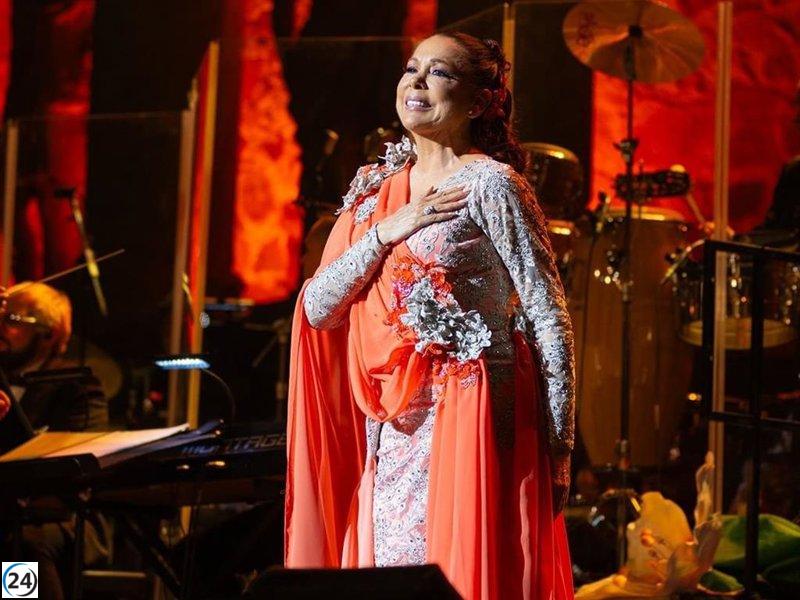 Isabel Pantoja deslumbra a sus seguidores en Mérida con un show lleno de emoción.