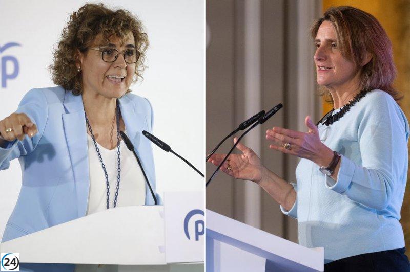 PSOE rechaza modelo de autarquía franquista de Vox y PP critica ambición de poder de Ribera.