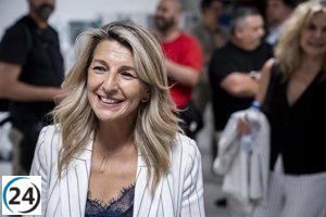 Yolanda Díaz critica la estrategia de Feijóo en campaña y descarta alianza con Junts para una moción de censura.