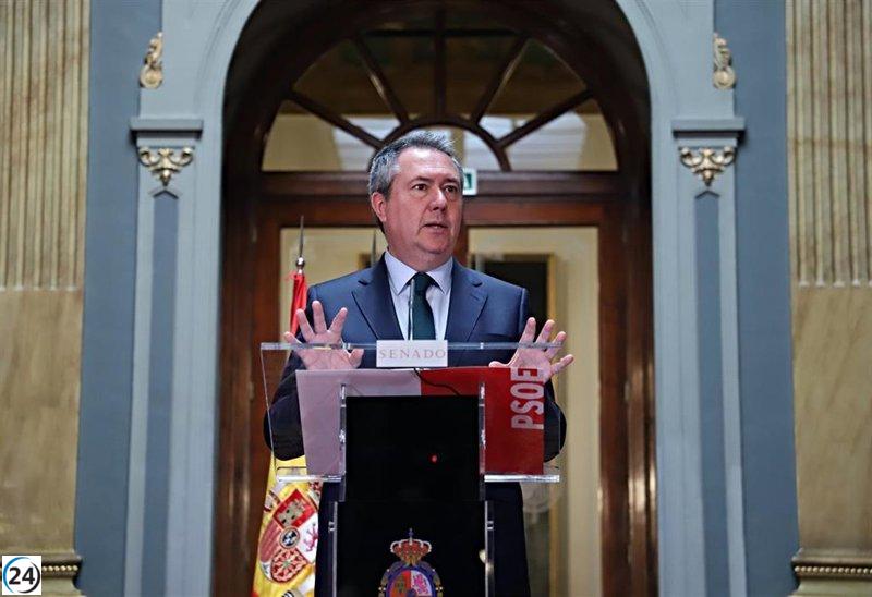 PSOE solicita explicaciones de Feijóo en el Senado sobre posible moción de censura con Junts.