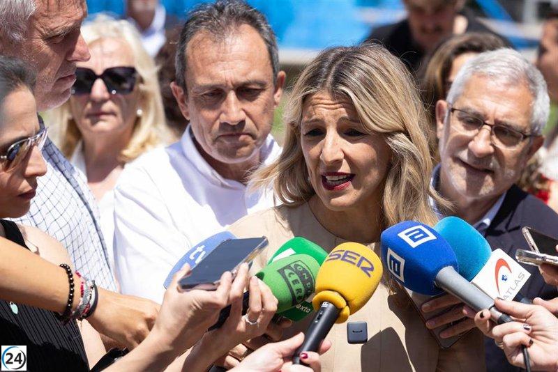 Díaz desafía a Sánchez a actuar contra la derecha:
