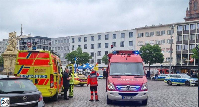 Atacan con cuchillo a político de extrema derecha en Mannheim, Alemania