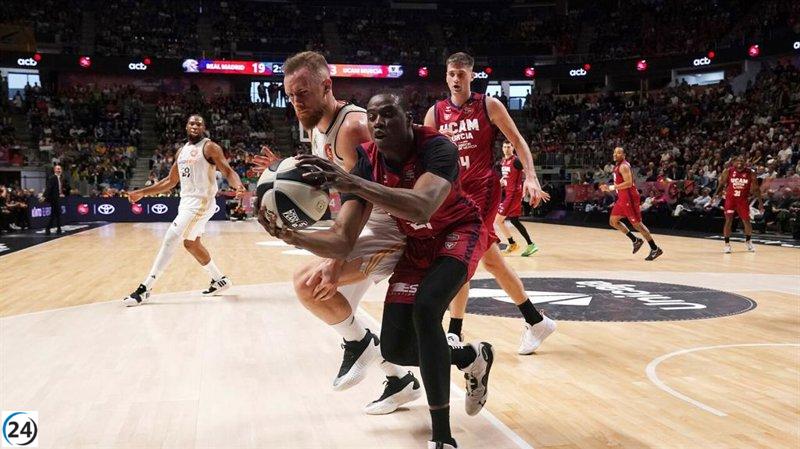 El UCAM Murcia recibe al poderoso Real Madrid en casa.