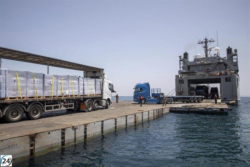 EEUU asegura no haber utilizado su base naval en Gaza para el rescate de rehenes.