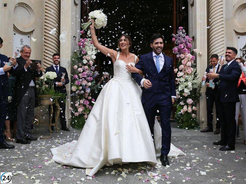 Mercedes Ron y Joaquín Martín se casan en una espectacular ceremonia en la Basílica de Jesús del Gran Poder.