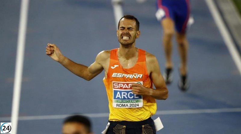 Dani Arce consigue un meritorio quinto puesto en la final de 3.000 metros obstáculos del Europeo.