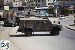 Cuatro palestinos fallecen en ataque israelí cerca de Ramala, en Cisjordania.