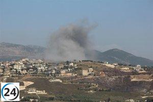 Cinco fallecidos en un ataque de Israel a convoy de Hezbolá en Líbano.