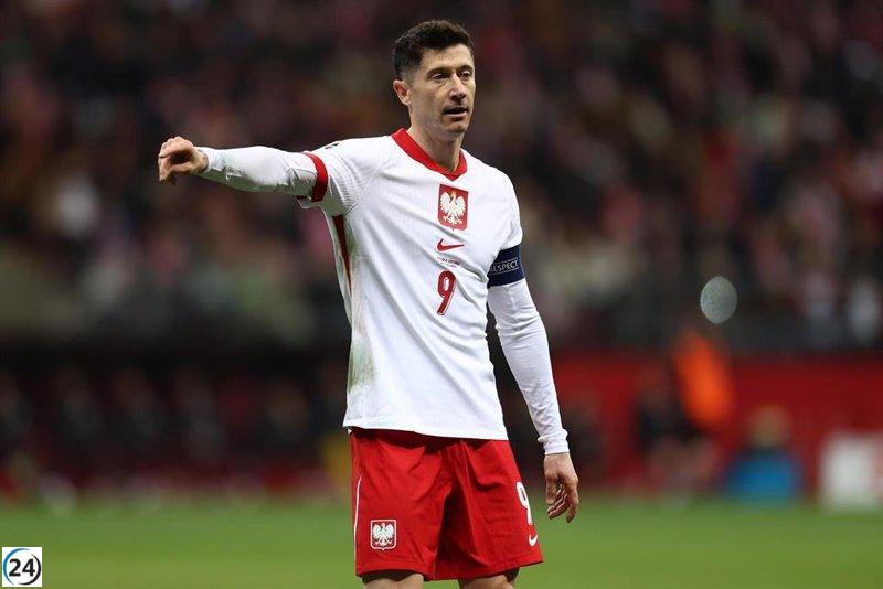 Polonia preocupada por lesión de Lewandowski antes de la Eurocopa.