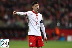 Polonia preocupada por lesión de Lewandowski antes de la Eurocopa.