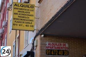 El alquiler de viviendas en España se dispara con casi el 20% alquiladas en menos de un día, revela Idealista.