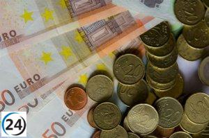 El Tesoro logra 2.000 millones en subasta con interés reducido tras disminución de tipos.