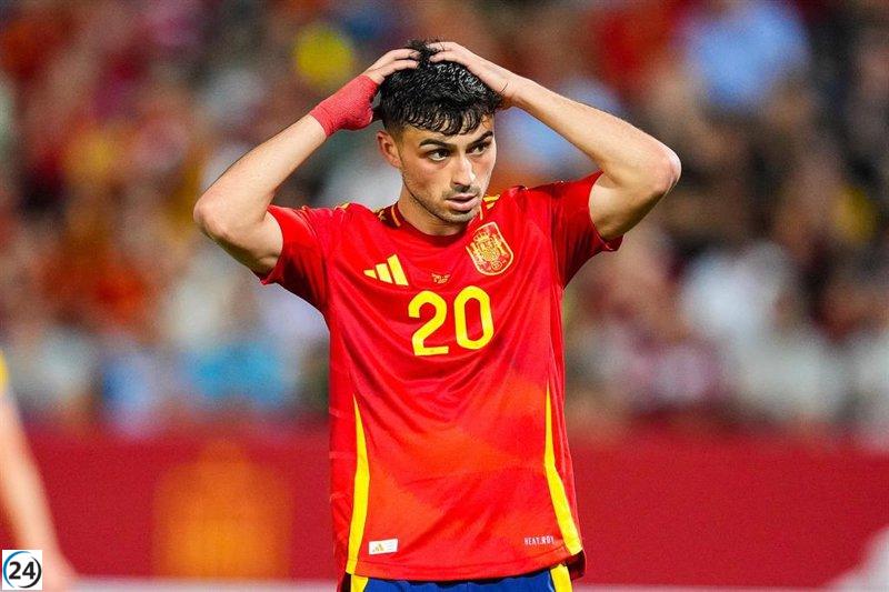 Pedri se siente importante con la confianza del seleccionador.