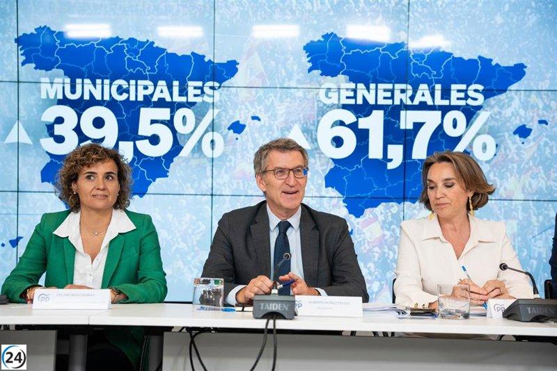 Feijóo insta a sus colaboradores a preparar la maquinaria electoral ante el final de la legislatura.