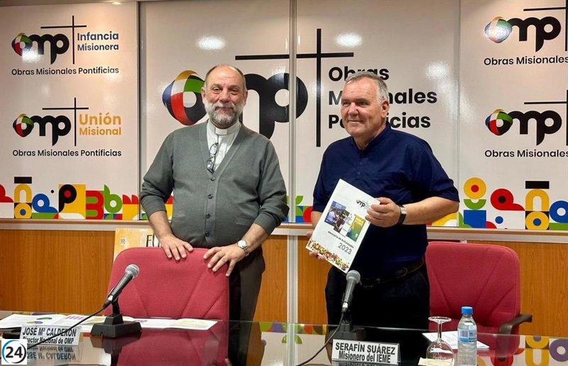 España lidera la recaudación para misiones con 18 millones de euros en 2023