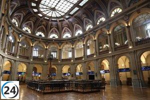 La bolsa española se desploma un 1,6% al final del día, dejando al Ibex 35 por debajo de los 11.000 puntos debido al mal desempeño de Santander.