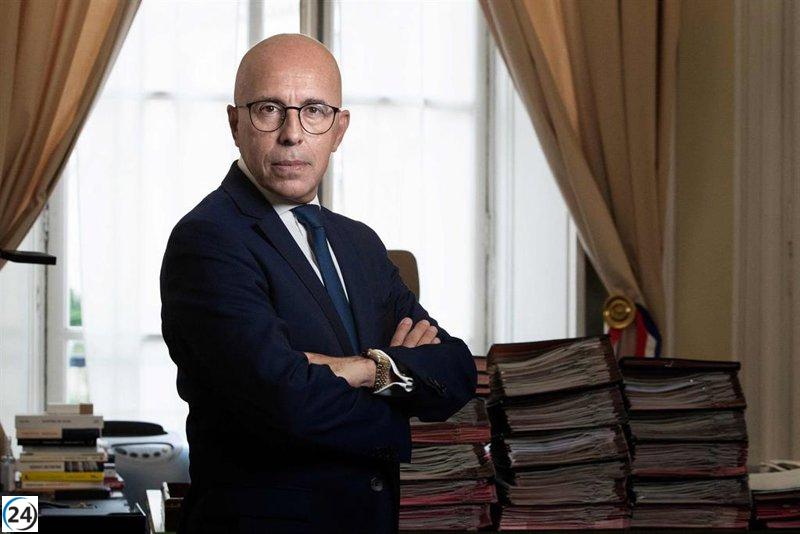 Los Republicanos convocan reunión sin validez, denuncia Ciotti.