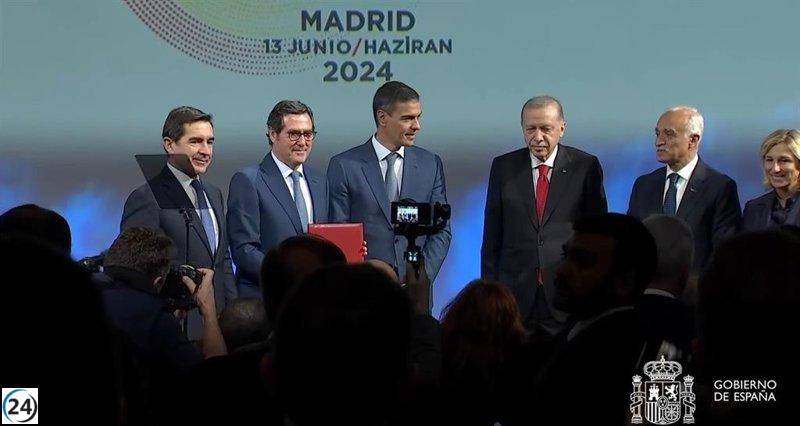 Sánchez y Erdogan acuerdan impulsar inversiones y la integración de Turquía en la UE