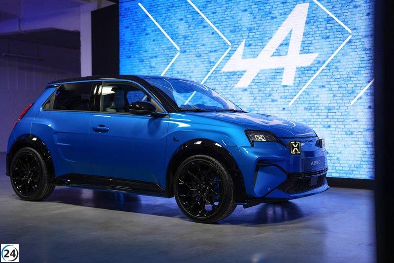 Alpine sorprende con el lanzamiento del A290, su primer coche eléctrico urbano con 380 km de autonomía.