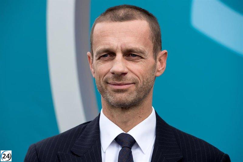Ceferin destaca el gran interés global generado por la EURO 2024.