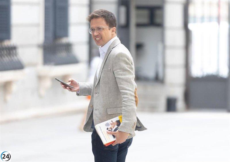 Sumar censura al PSOE por registrar la reforma del CGPJ en el Congreso sin informarles, dudando de su apoyo.