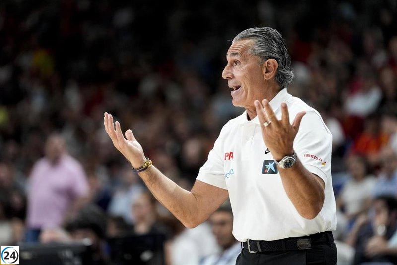 Scariolo anima a los jugadores a entrar en modo competición antes de los próximos partidos.