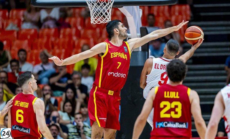 España aplasta al Líbano en camino hacia los Juegos Olímpicos
