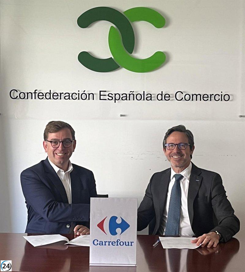 Carrefour se une a la Confederación Española de Comercio ante desafíos futuros.