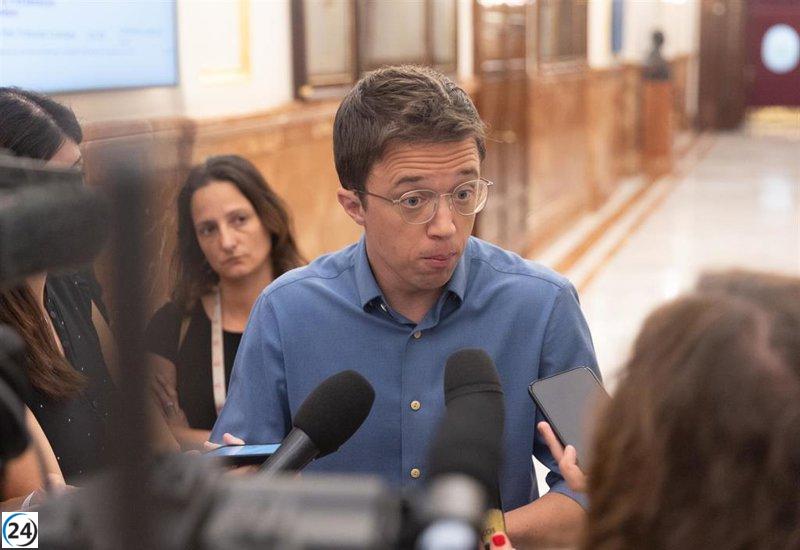Sumar denuncia al PP por imitar las políticas de extrema derecha al solicitar la intervención militar para detener la llegada de cayucos.