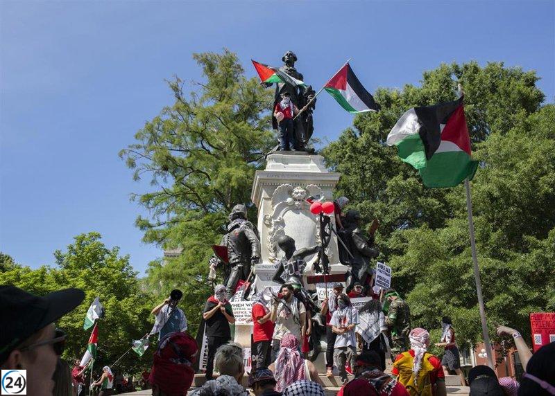 Irán aprovecha protestas propalestinas en EEUU de forma oportunista, critica Casa Blanca