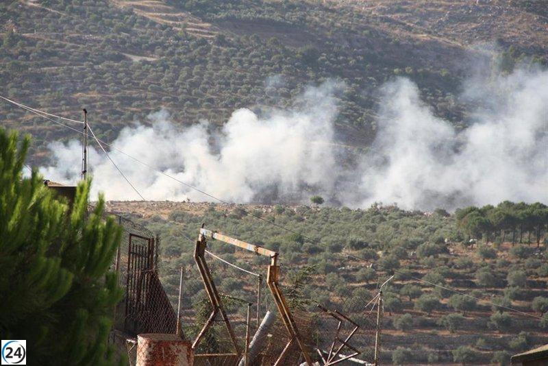 Ataque del Ejército de Israel a Hezbolá en respuesta a la muerte de civiles en los Altos del Golán.