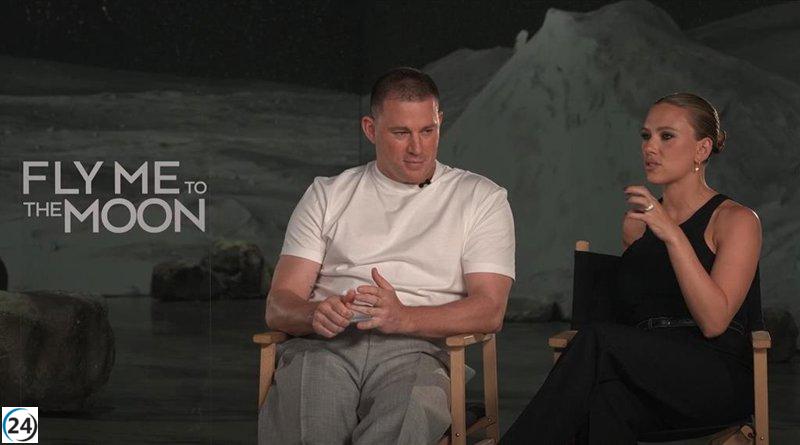 Scarlett Johansson desmiente la idea de las 'fake news' en su nuevo proyecto 'Fly Me to the Moon'.