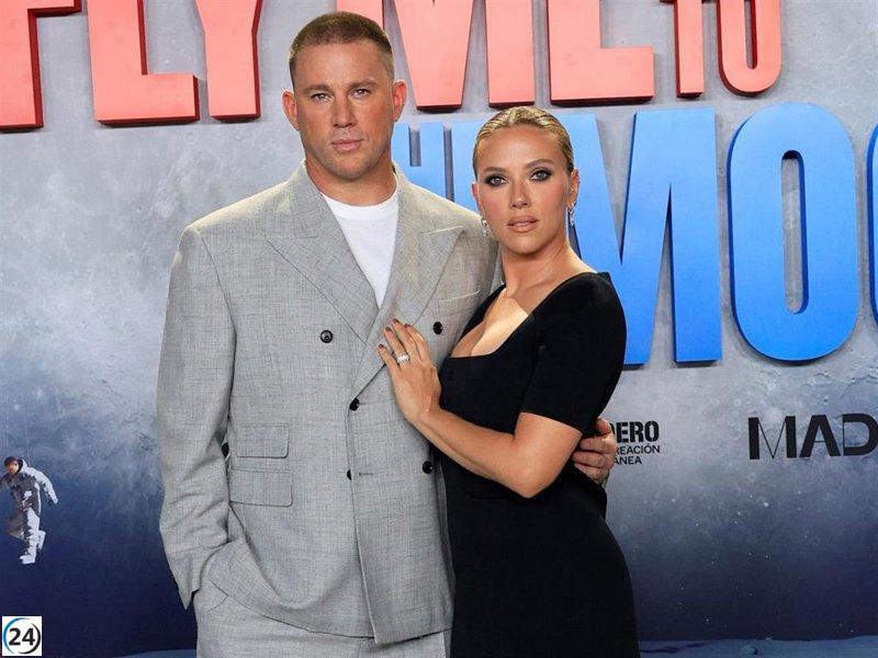 La estrella de Hollywood Scarlett Johansson junto a Channing Tatum deslumbran en la premiere de verano en Madrid
