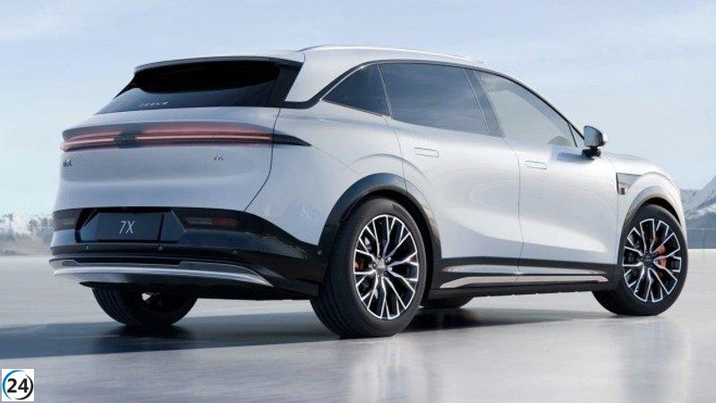 Zeekr irrumpe en el mercado con su nuevo modelo 7X.