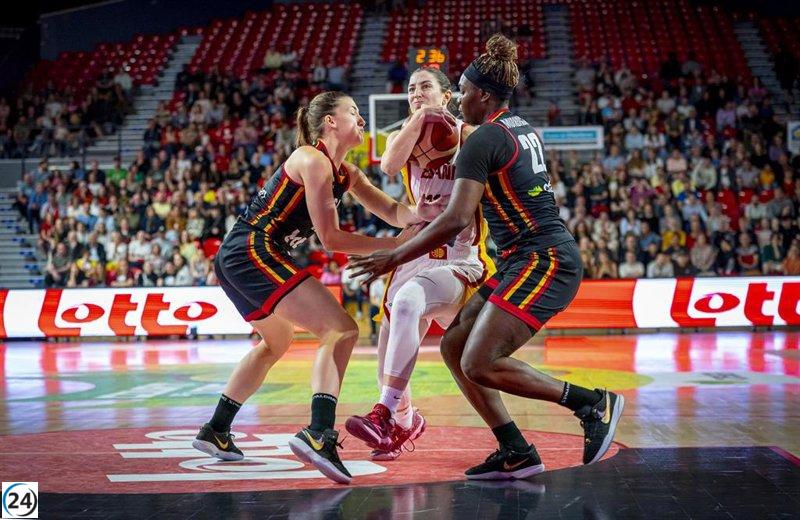 España se enfrenta a Bélgica en su preparación hacia los Juegos de París 2024