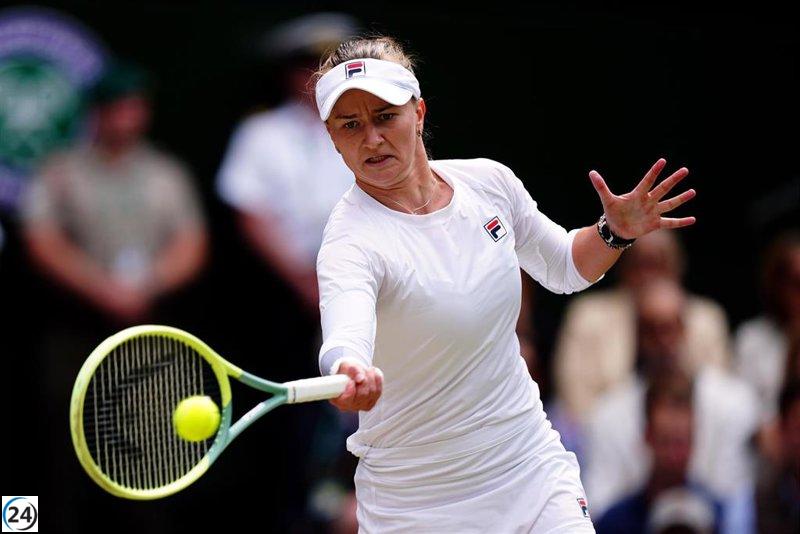 Krejcikova derrota a Paolini y se corona campeona en Wimbledon.