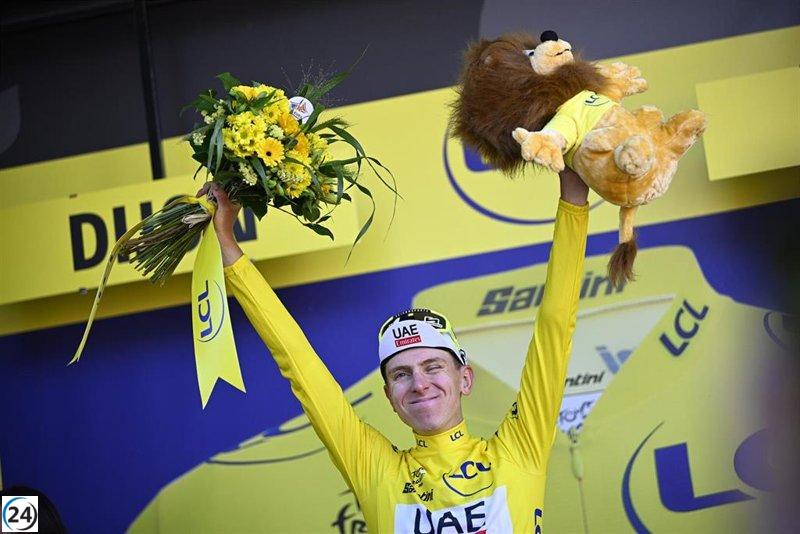 Pogacar se impone a Vingegaard en la etapa del Tourmalet