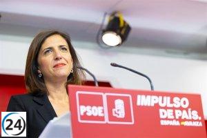 El PSOE insta a Feijóo a romper acuerdos con Vox en los municipios.
