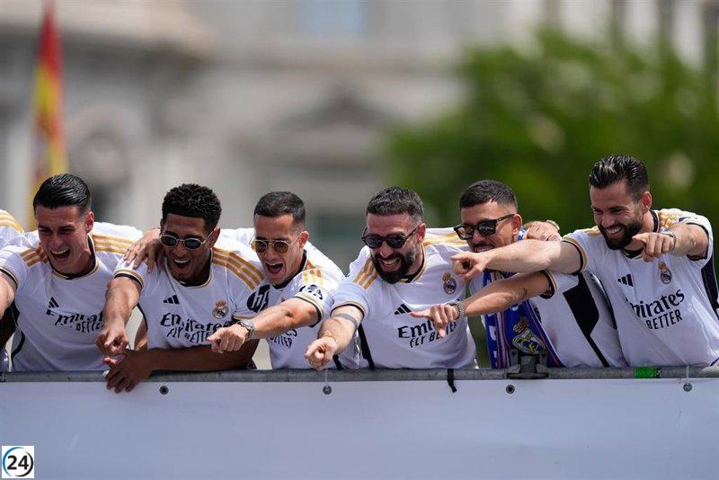 Cuatro jugadores del Real Madrid buscan lograr el doblete Eurocopa y Champions League en la misma temporada.