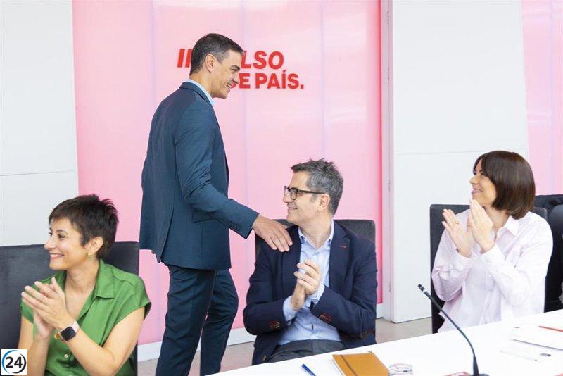 Sánchez se muestra optimista ante un posible acuerdo con ERC para investir a Illa, según fuentes del PSOE.