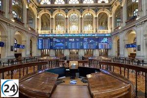 El Ibex 35 cae casi un 1% y queda por debajo de los 11.200 puntos en el inicio de la semana.