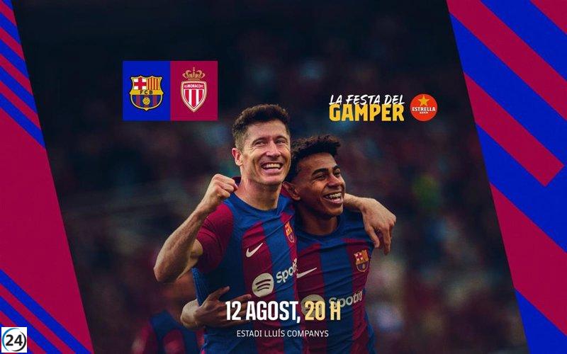 El Barça de Flick se enfrenta al Mónaco en el Trofeu Joan Gamper.
